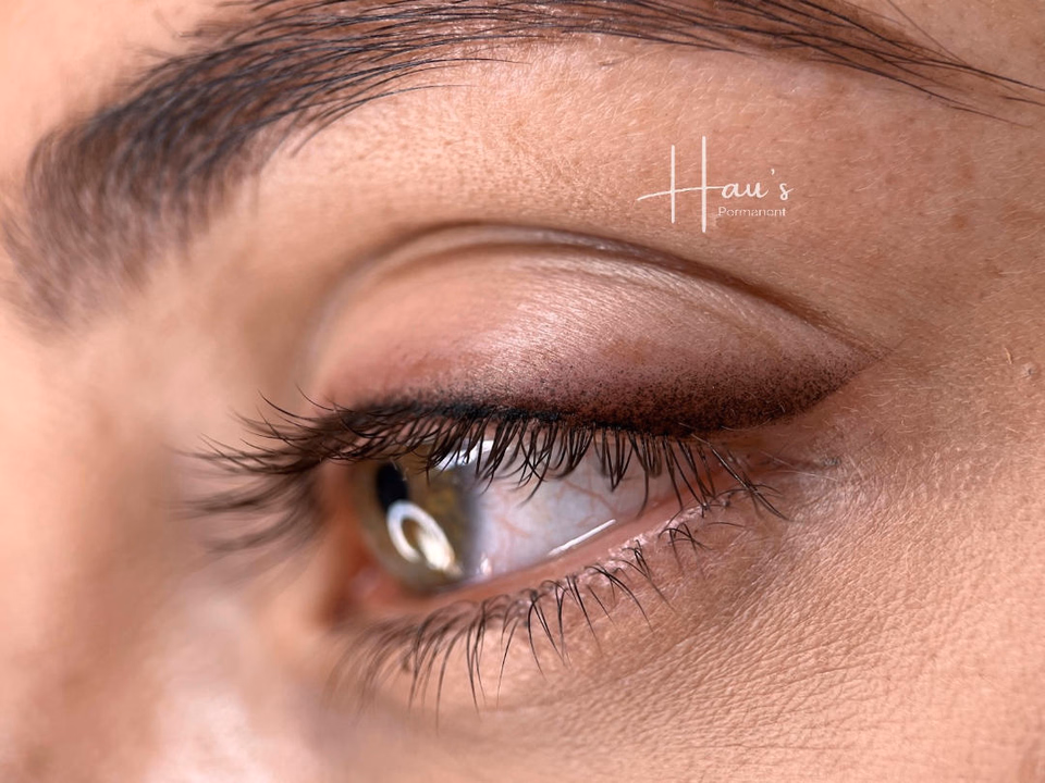 Traumhaft betonte Augen